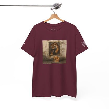 T-shirt Ribelle – Maglietta Unisex in Cotone Pesante per Spiriti Liberi.
