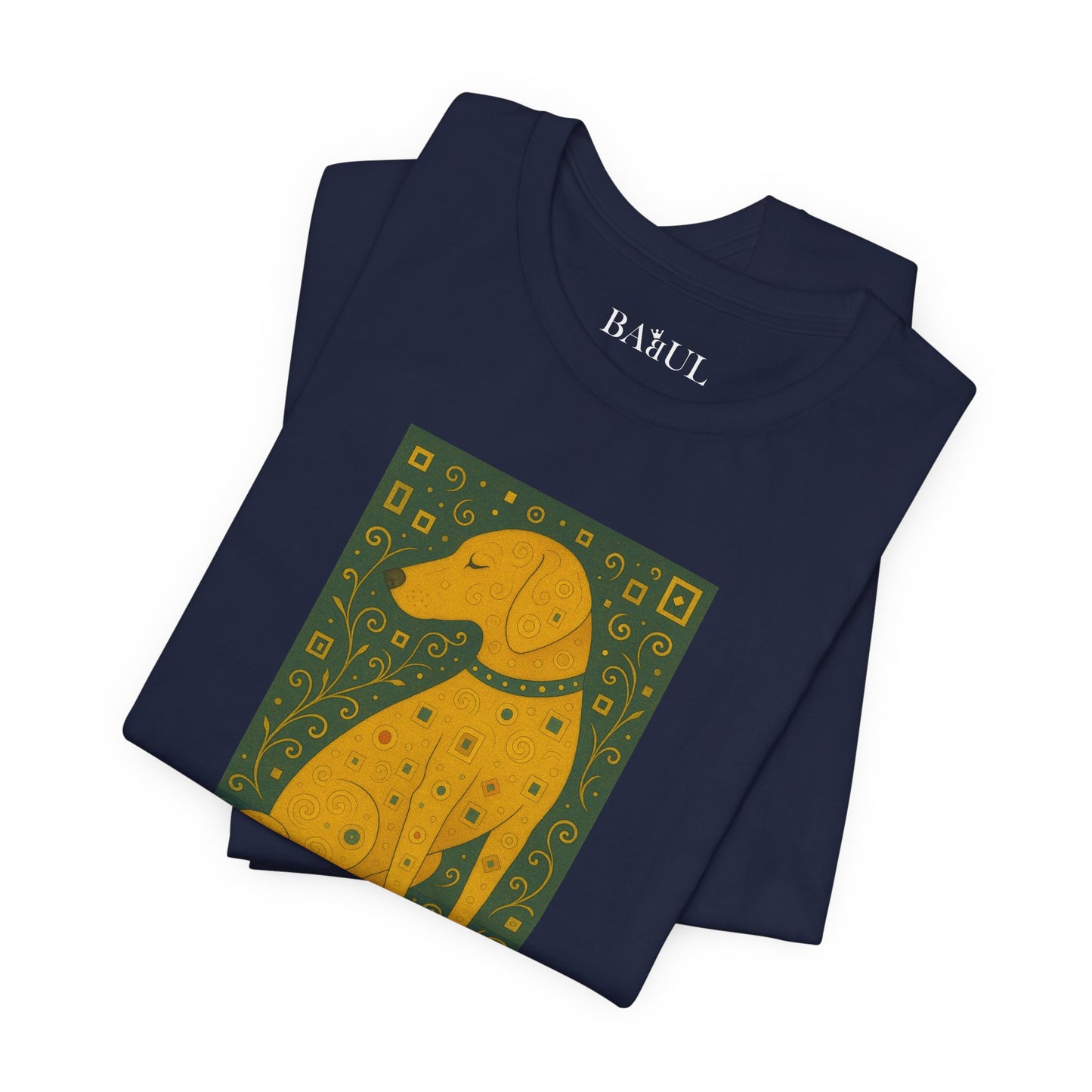 Unisex T-Shirt con cane DOGART  - KLIMT - Dipinto iconico rivisitato con i cani