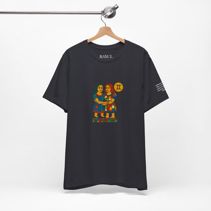 GEMINI - T-shirt, The Zodiac in Colors