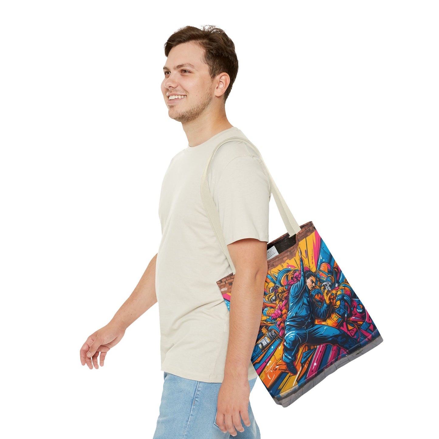 Artistic Surge - Eco-Friendly Canvas Tote Bag - MECHANICS