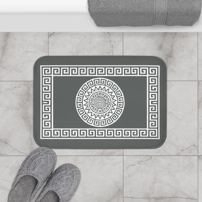 Tappetino da bagno geometrico