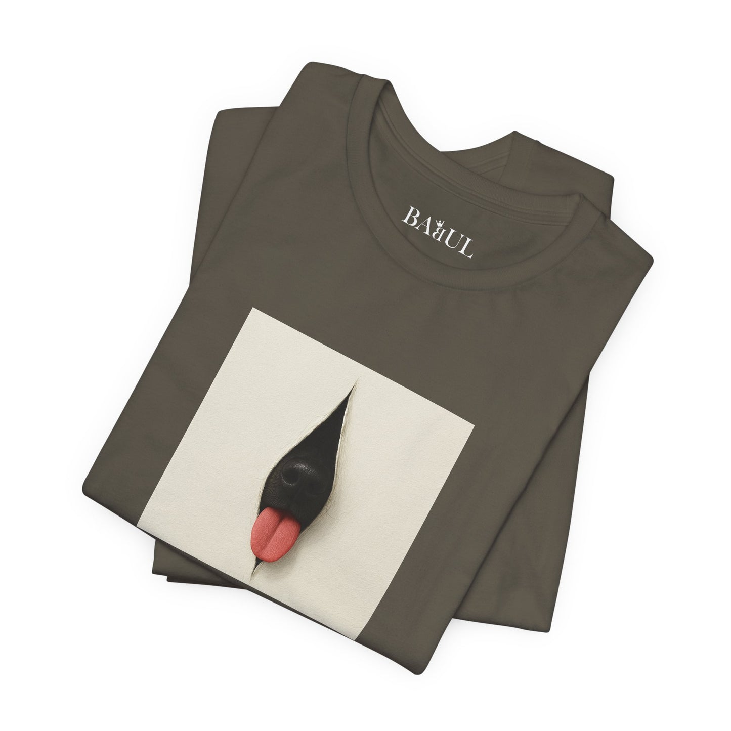 T-Shirt unisex  DOGART - FONTANA - Un dipinto iconico rivisitato con i cani