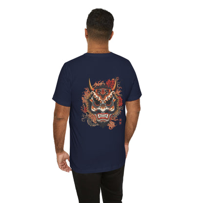 The Bold Oni Mask Streetwear T-Shirt
