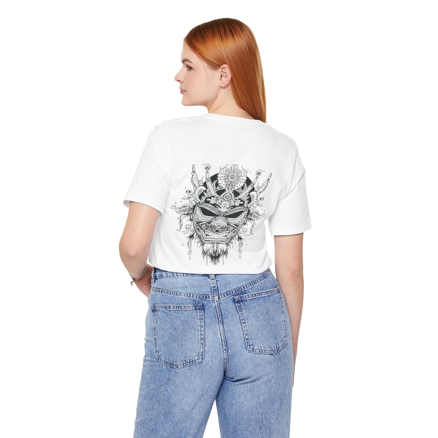 The Bold Oni Mask Streetwear T-Shirt