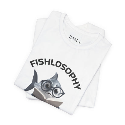 Fishlosophy Unisex Jersey Maglietta a maniche corte – Vedi la vastità anche in spazi ristretti.