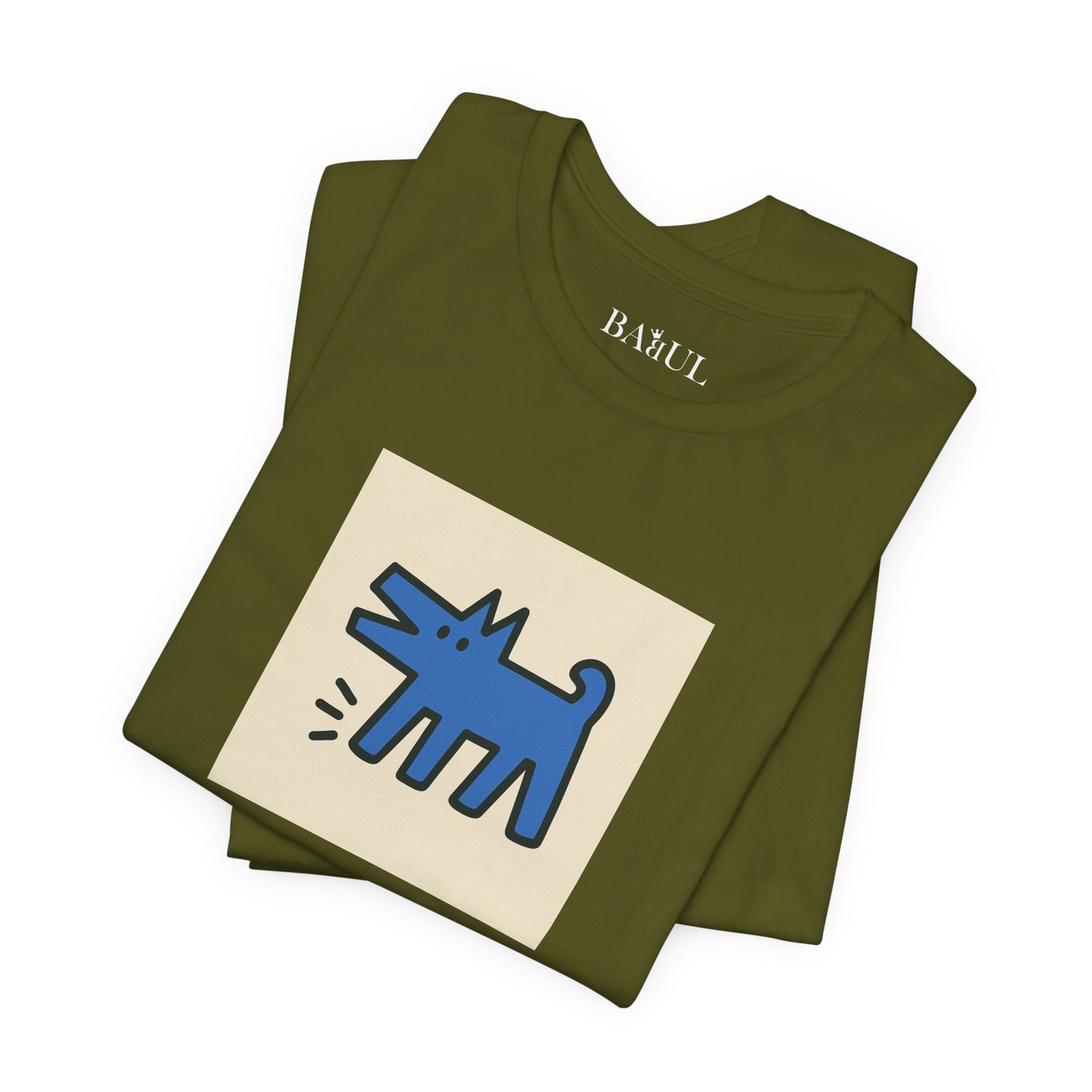 Unisex T-Shirt con cane DOGART  - KEITH HARING - Dipinto iconico rivisitato con i cani