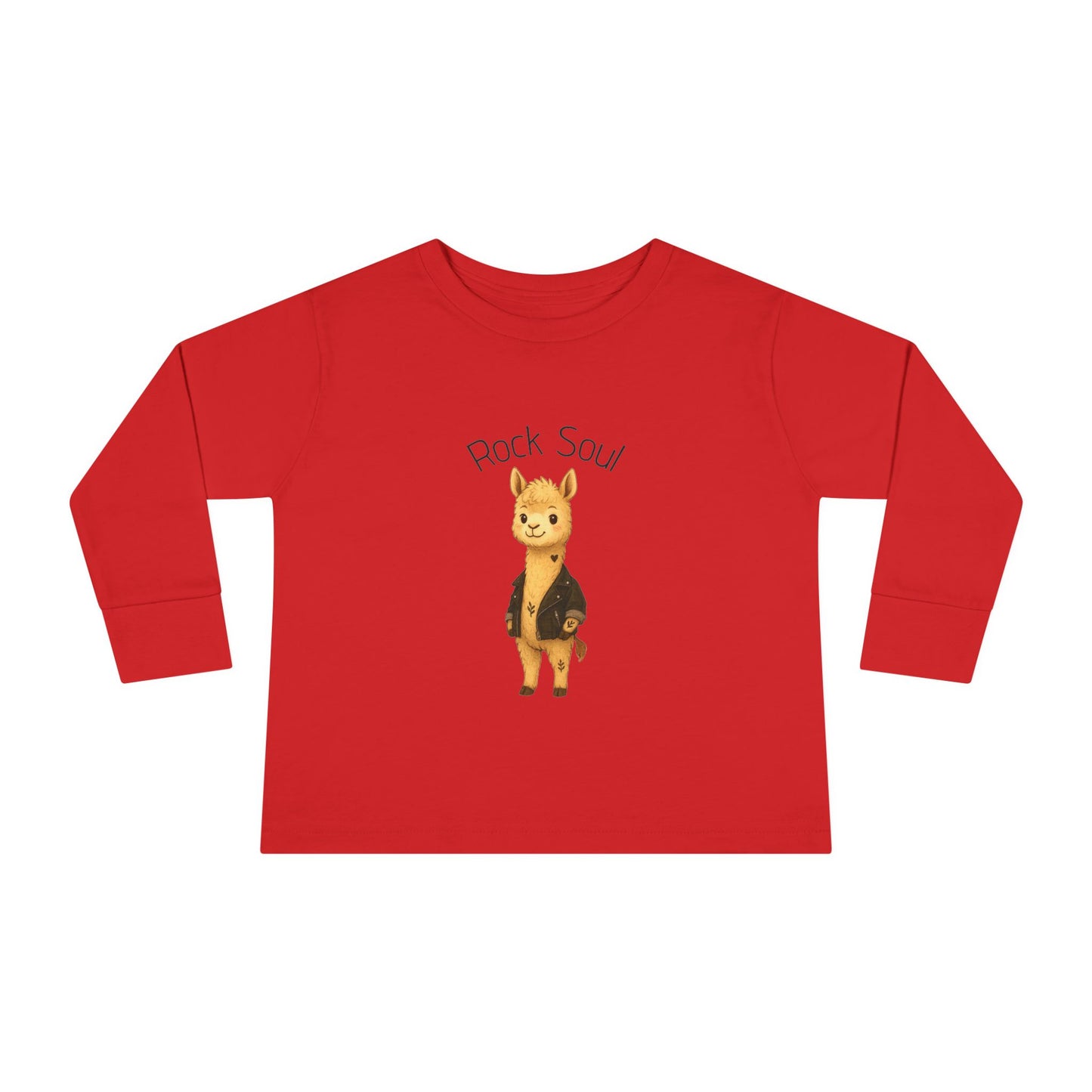 Magliette Rock Soul Kids - Alpaca - Animali dolci con un ritmo ribelle