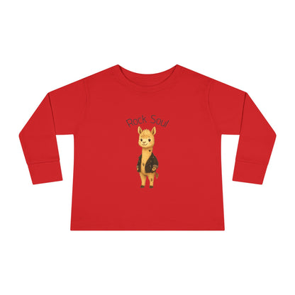 Magliette Rock Soul Kids - Alpaca - Animali dolci con un ritmo ribelle