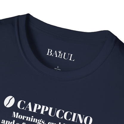 CoffeeTherapy T-Shirt – Irony Is the Best Cure (Right After Coffee)