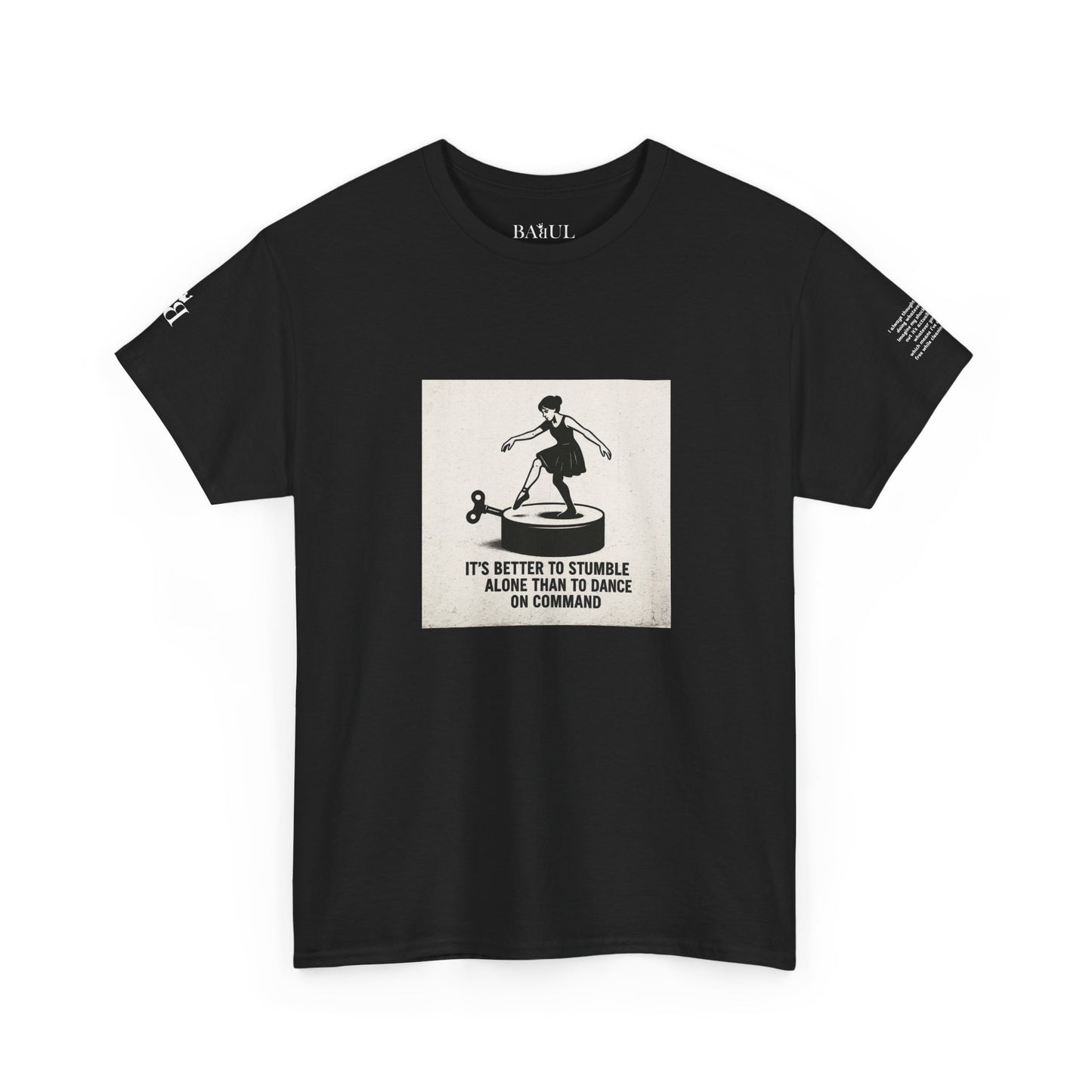 T-shirt Ribelle – Maglietta Unisex in Cotone Pesante per Spiriti Liberi.