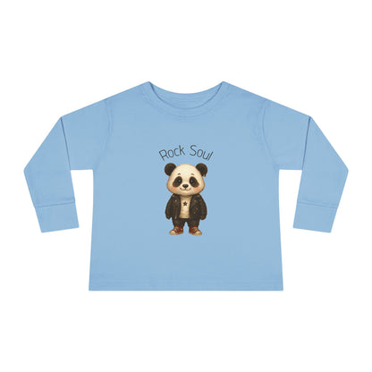 Magliette Rock Soul Kids - Panda - Animali dolci con un ritmo ribelle