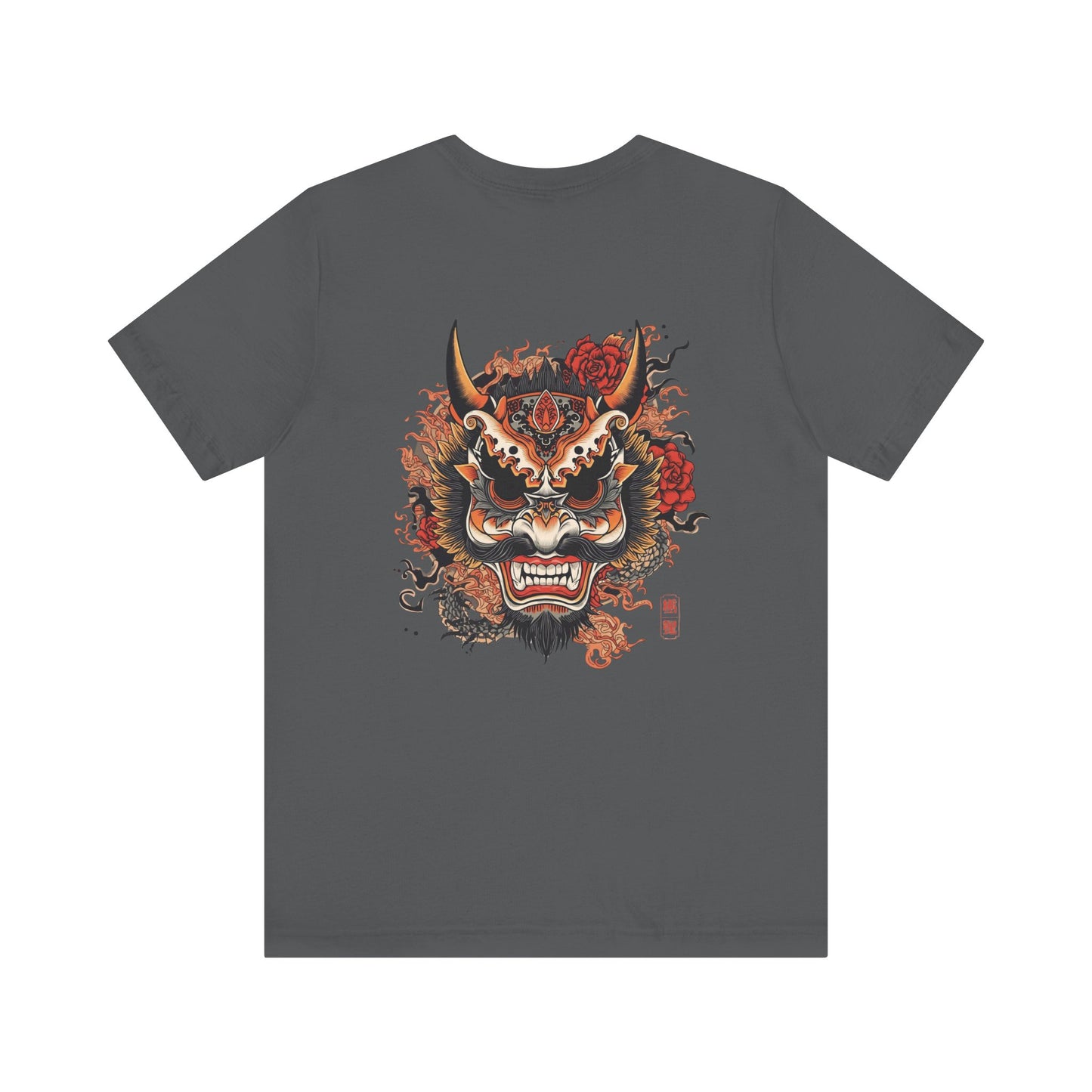 The Bold Oni Mask Streetwear T-Shirt