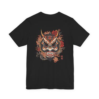 The Bold Oni Mask Streetwear T-Shirt