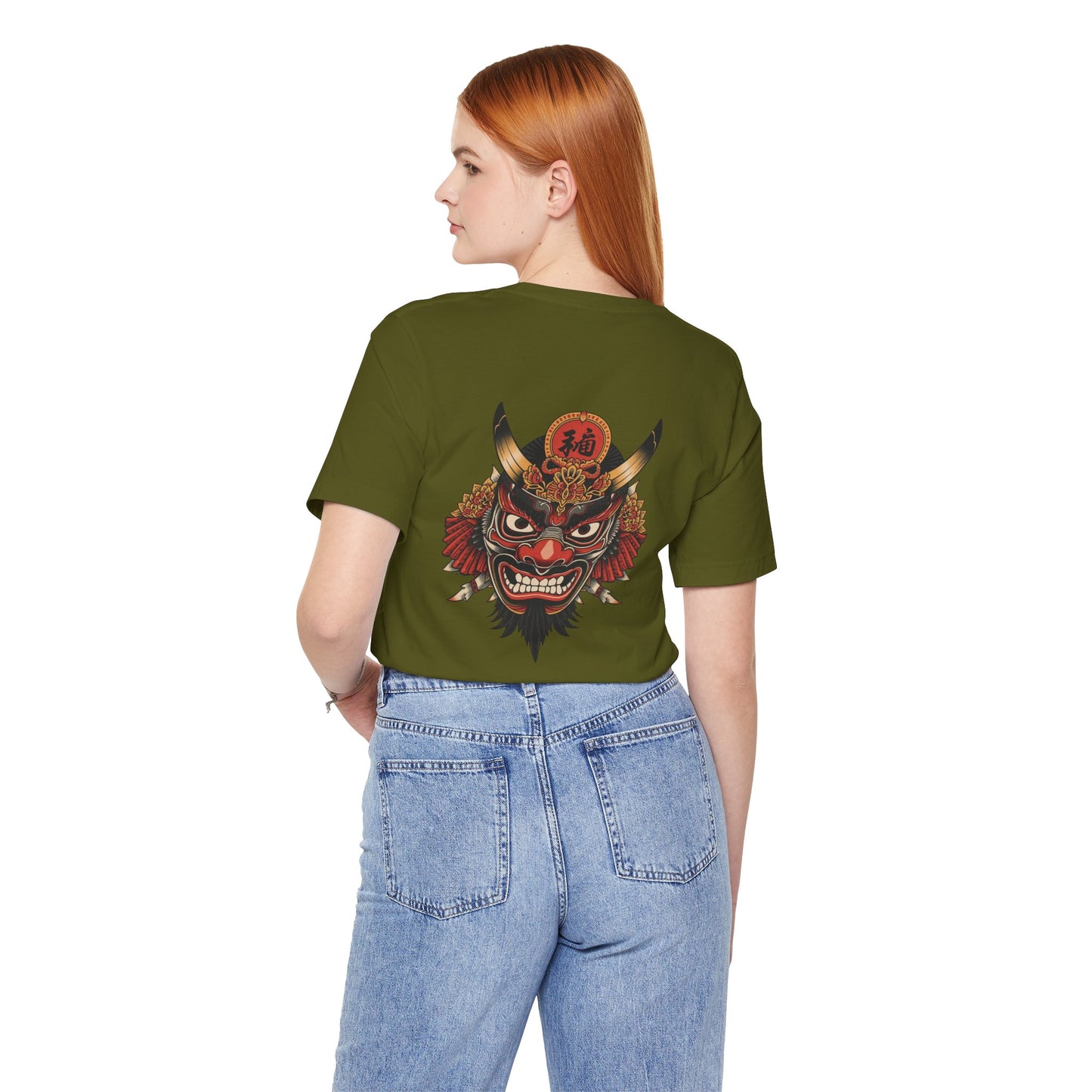 The Bold Oni Mask Streetwear T-Shirt