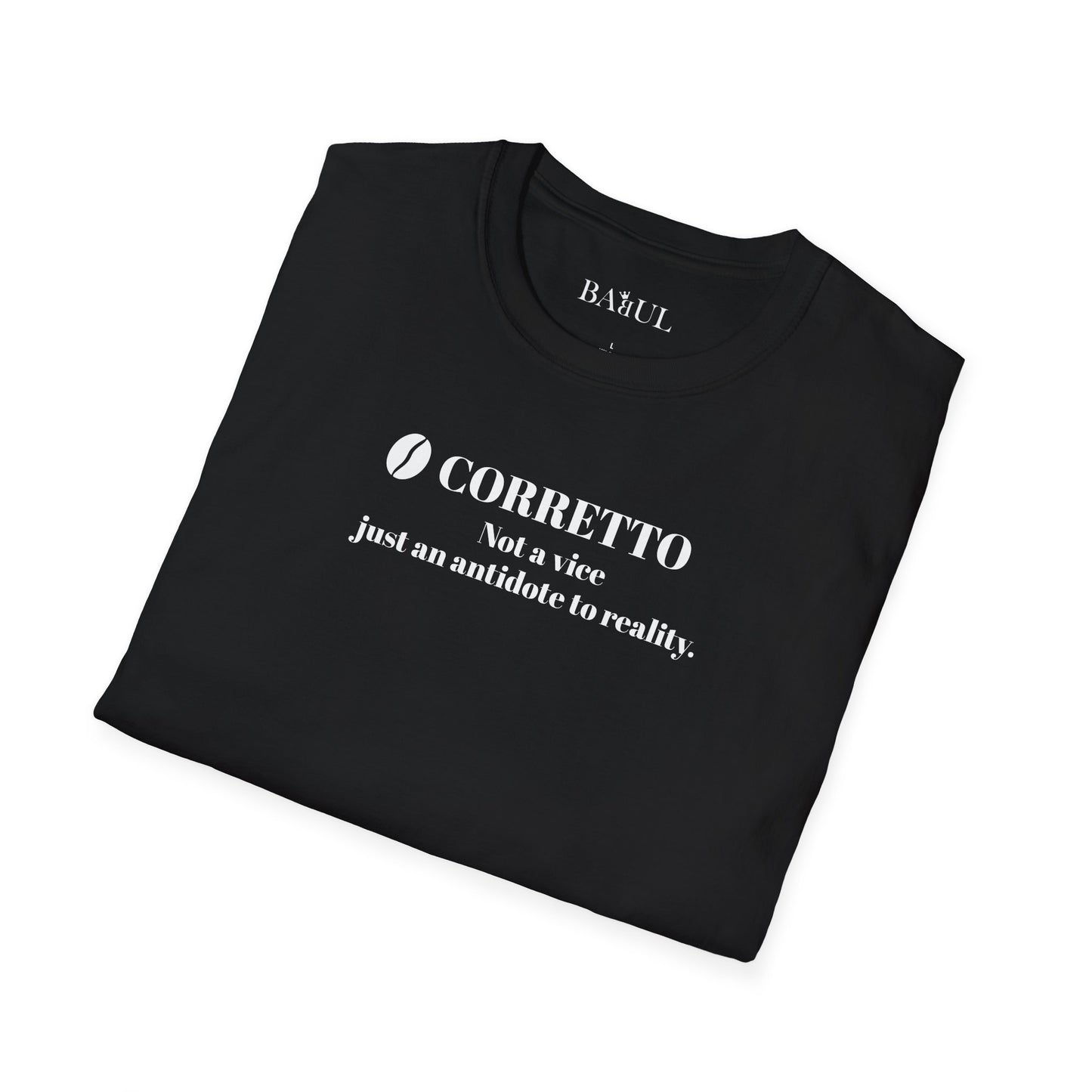 CoffeeTherapy T-Shirt – Irony Is the Best Cure (Right After Coffee)