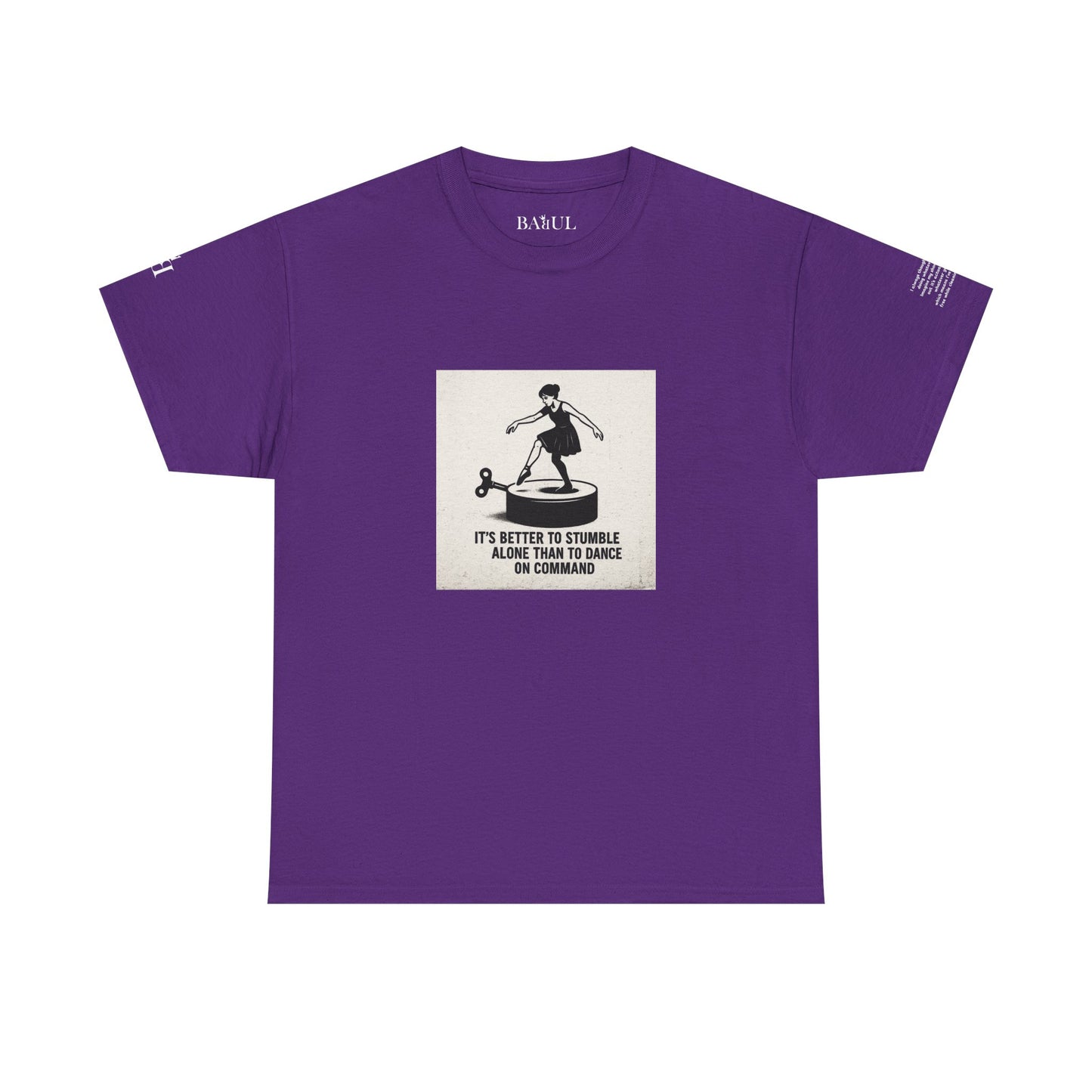 T-shirt Ribelle – Maglietta Unisex in Cotone Pesante per Spiriti Liberi.