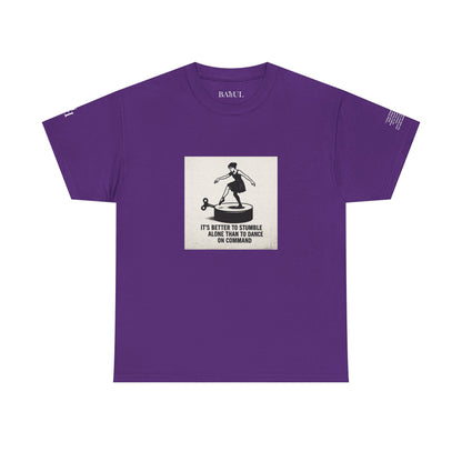 T-shirt Ribelle – Maglietta Unisex in Cotone Pesante per Spiriti Liberi.