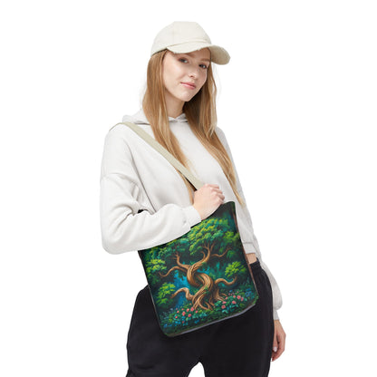 Artistic Surge - Eco-Friendly Canvas Tote Bag - TREE