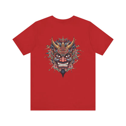 The Bold Oni Mask Streetwear T-Shirt