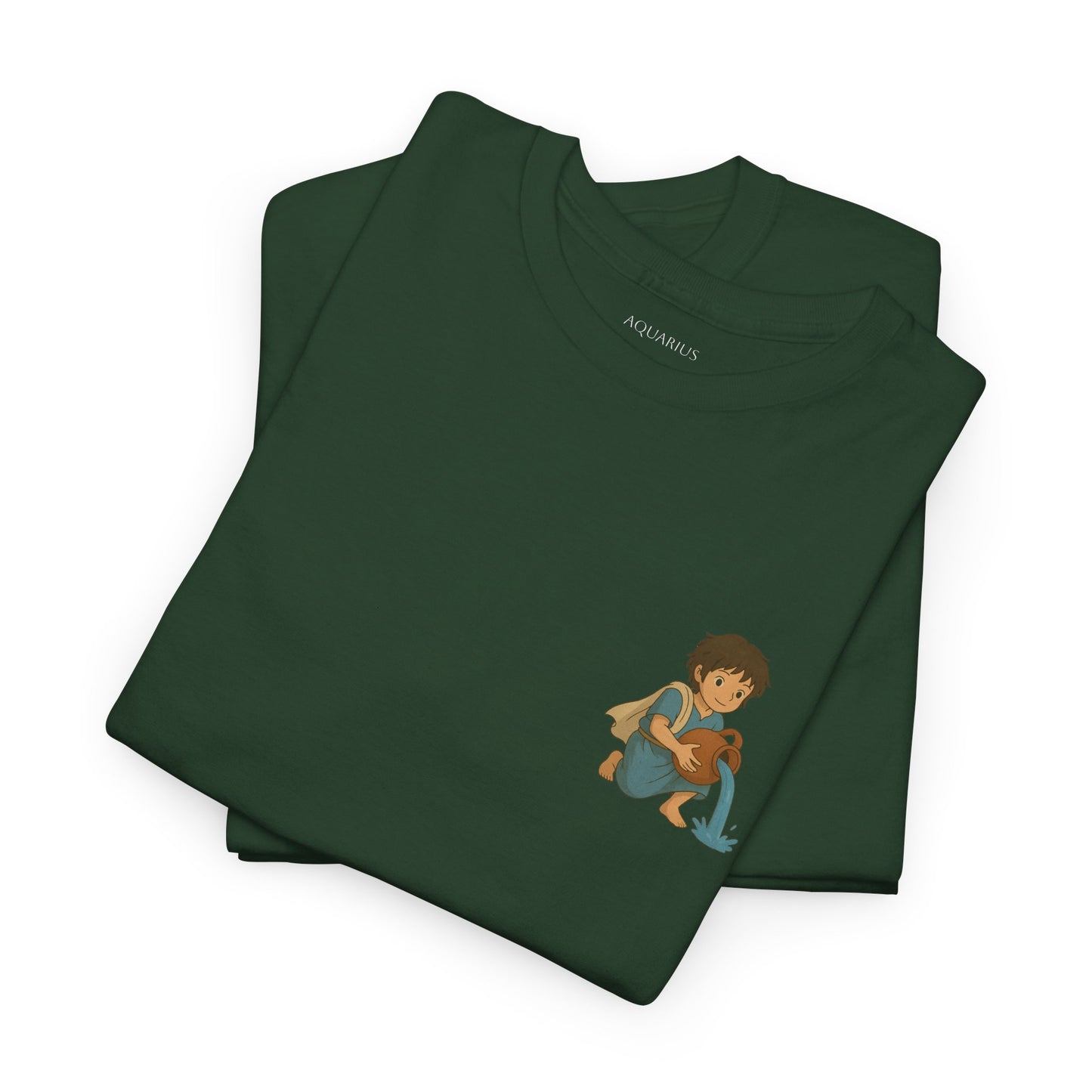ACQUARIO - T-shirt Zodiacali da sogno: la magia delle stelle in stile Ghibli