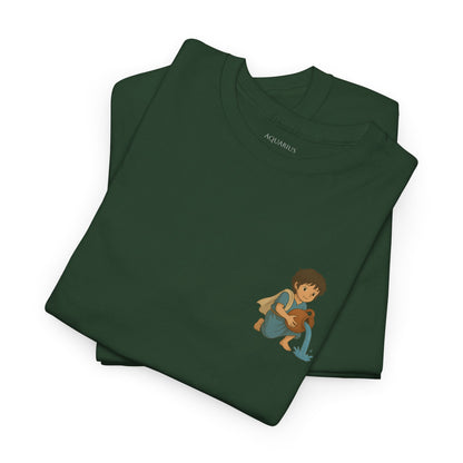 ACQUARIO - T-shirt Zodiacali da sogno: la magia delle stelle in stile Ghibli