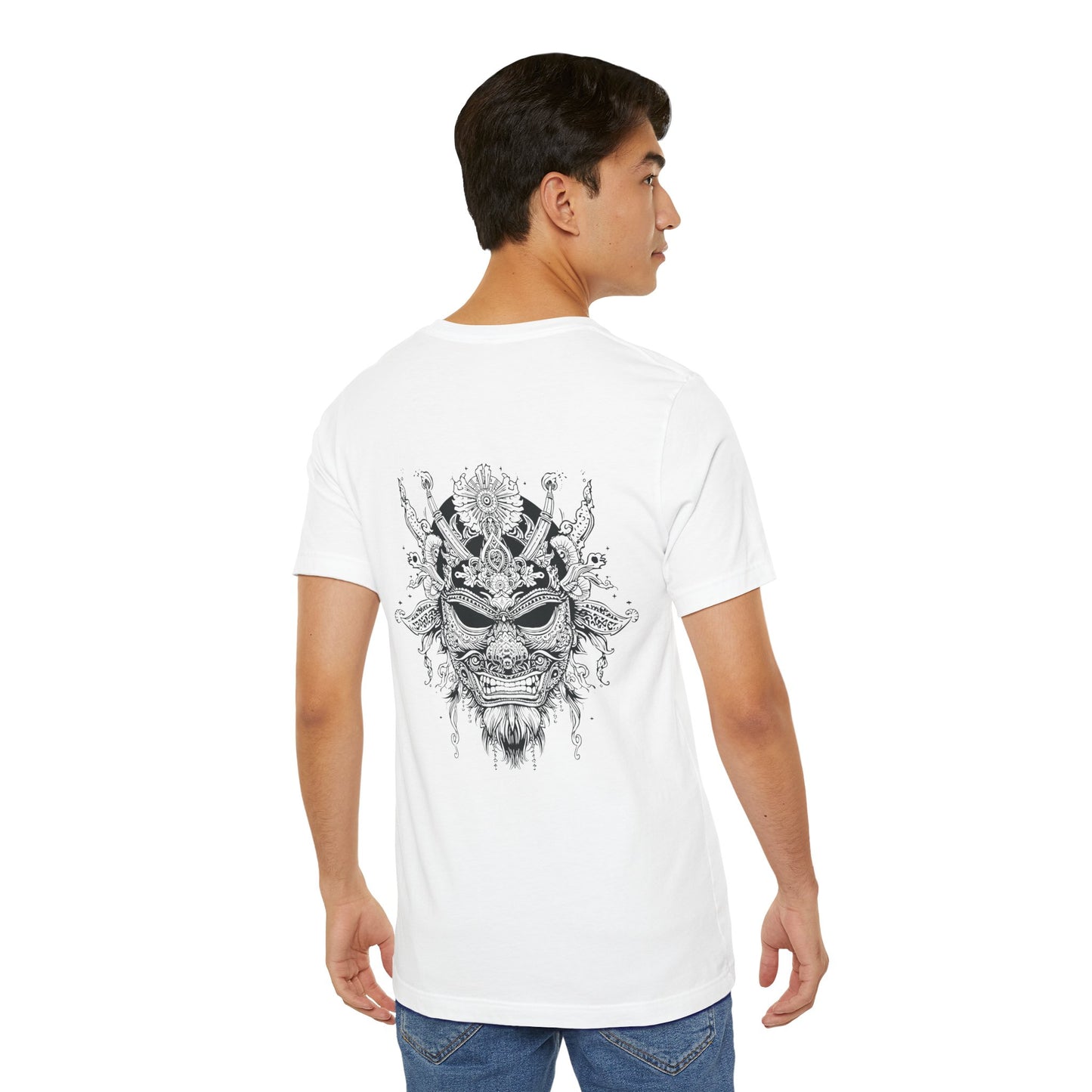 The Bold Oni Mask Streetwear T-Shirt
