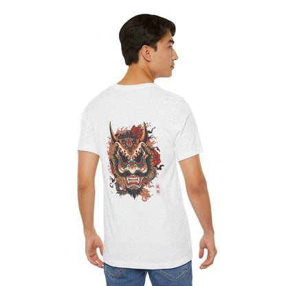 The Bold Oni Mask Streetwear T-Shirt