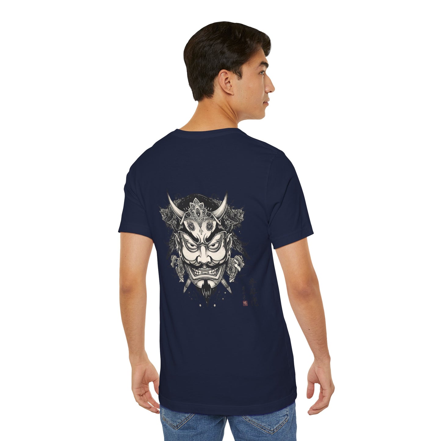 The Bold Oni Mask Streetwear T-Shirt