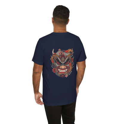 The Bold Oni Mask Streetwear T-Shirt