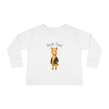 Magliette Rock Soul Kids - Alpaca - Animali dolci con un ritmo ribelle