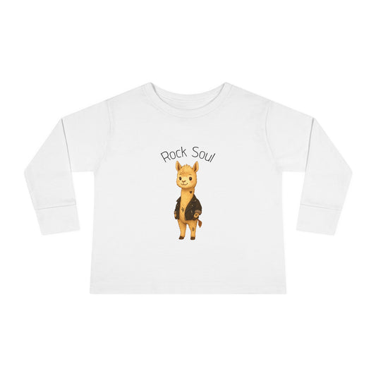 Magliette Rock Soul Kids - Alpaca - Animali dolci con un ritmo ribelle