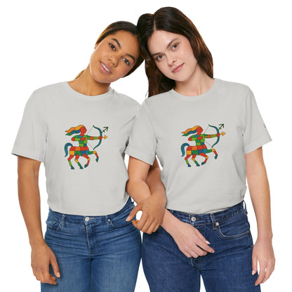 SAGITTARIUS - T-shirt, The Zodiac in Colors