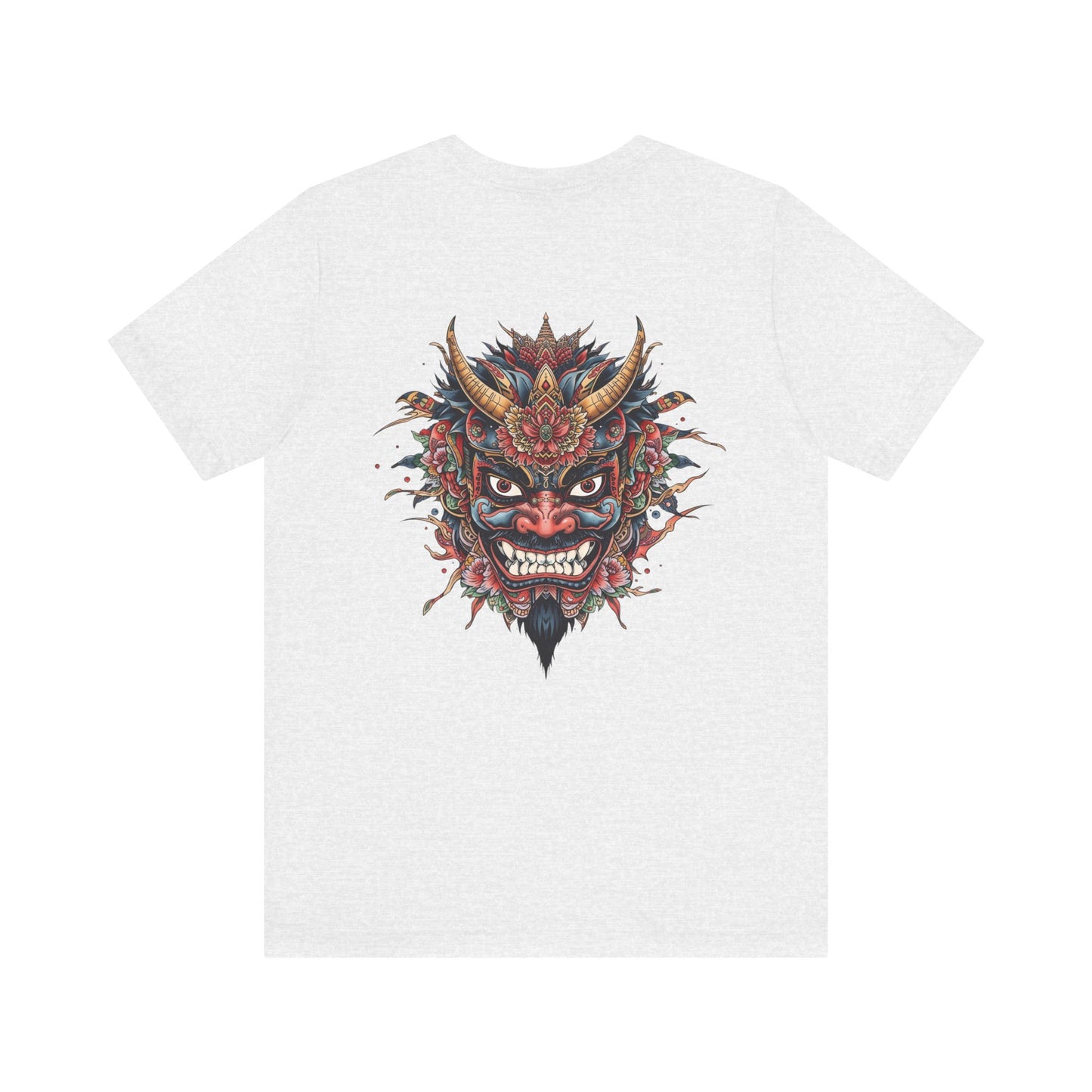 The Bold Oni Mask Streetwear T-Shirt