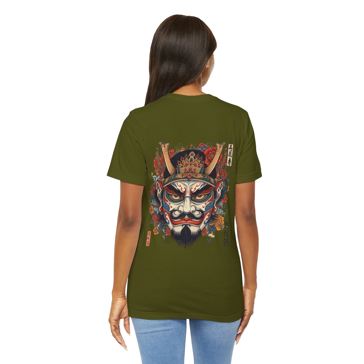 The Bold Oni Mask Streetwear T-Shirt