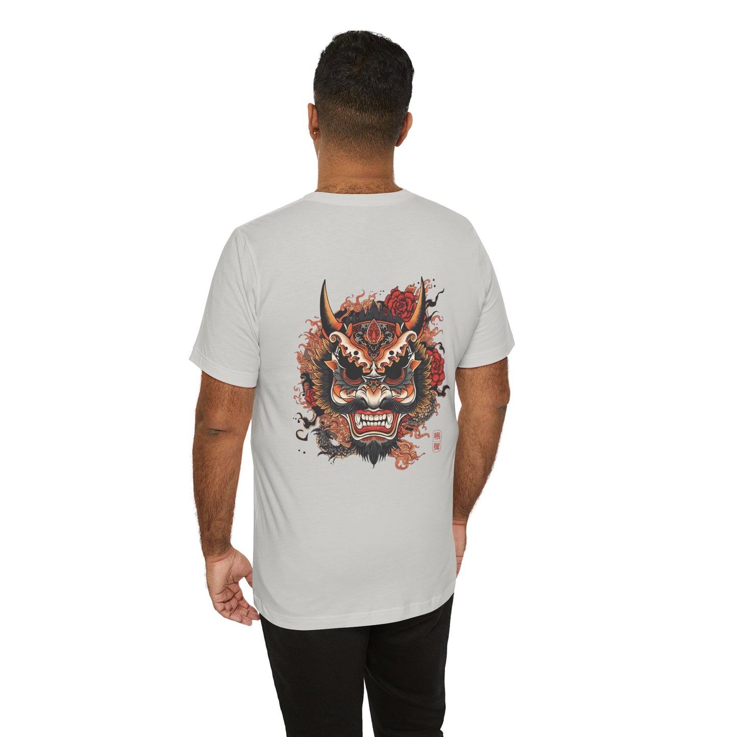 The Bold Oni Mask Streetwear T-Shirt
