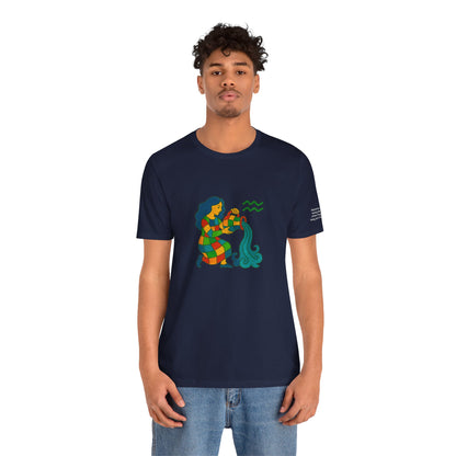 ACQUARIO - T-Shirt, I segni zodiacali secondo Saint Phalle