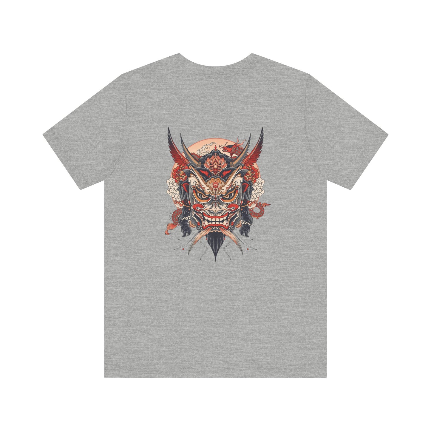 The Bold Oni Mask Streetwear T-Shirt