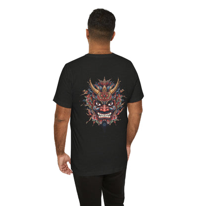 The Bold Oni Mask Streetwear T-Shirt