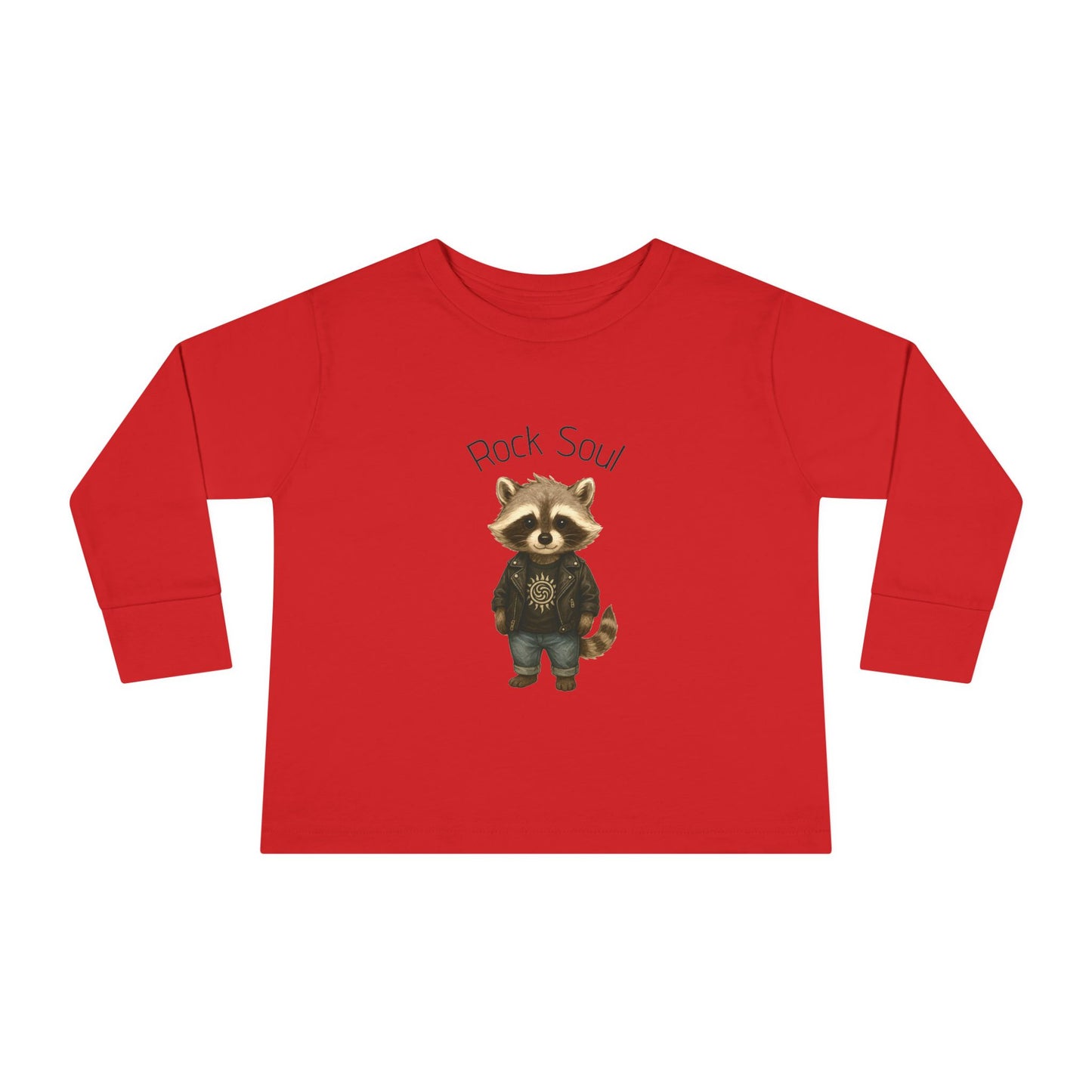 Magliette Rock Soul Kids - Procione - Animali dolci con un ritmo ribelle