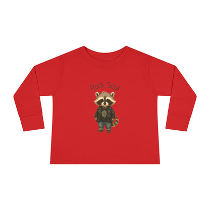 Magliette Rock Soul Kids - Procione - Animali dolci con un ritmo ribelle