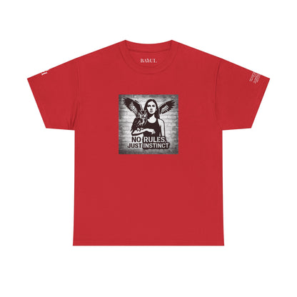 T-shirt Ribelle – Maglietta Unisex in Cotone Pesante per Spiriti Liberi.