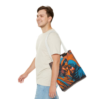 Artistic Surge - Eco-Friendly Canvas Tote Bag - TENDERNESS