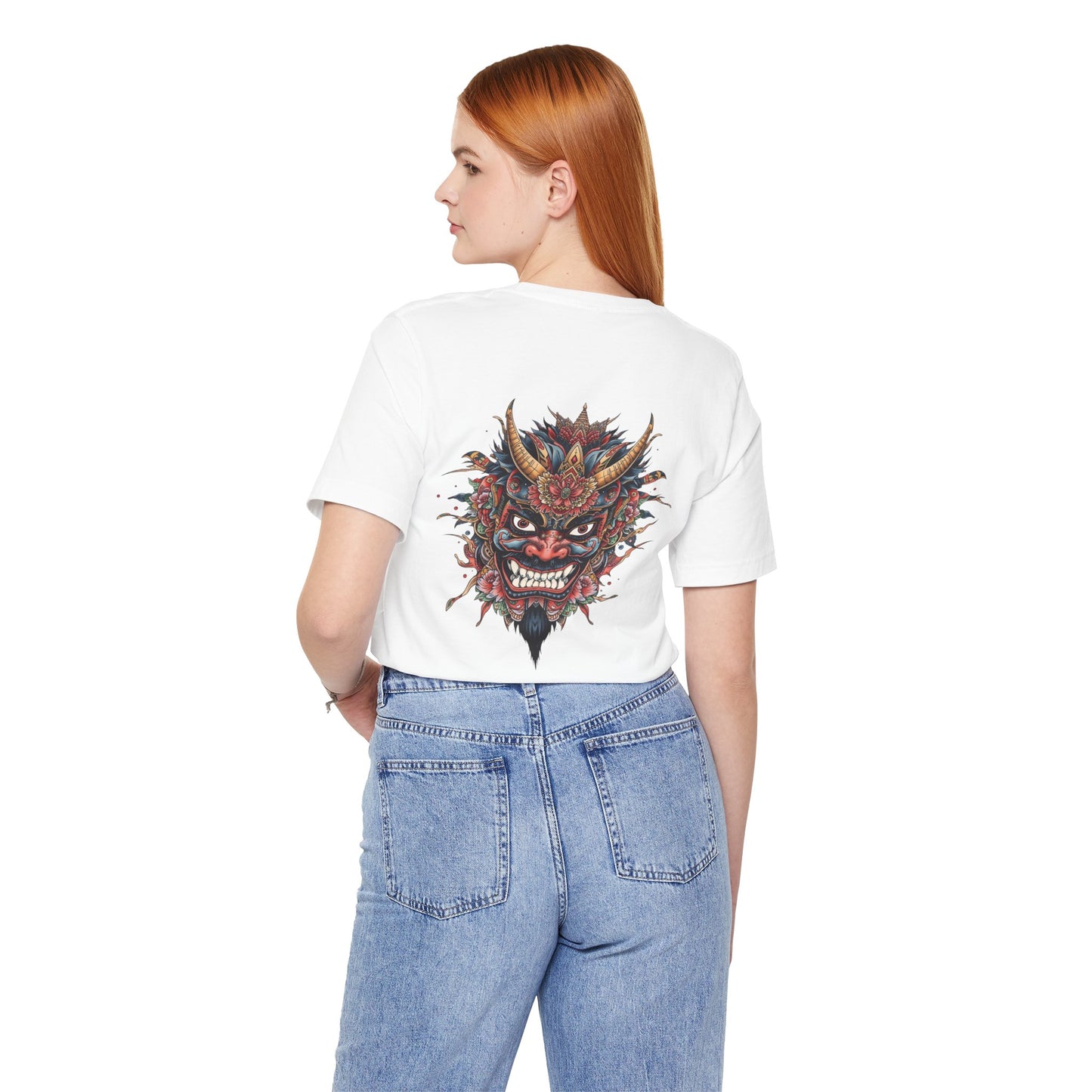 The Bold Oni Mask Streetwear T-Shirt
