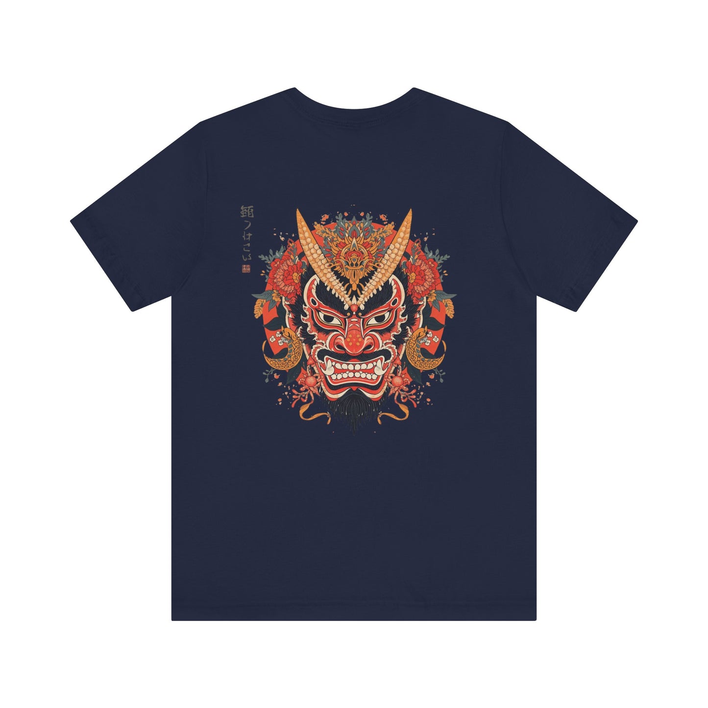 The Bold Oni Mask Streetwear T-Shirt