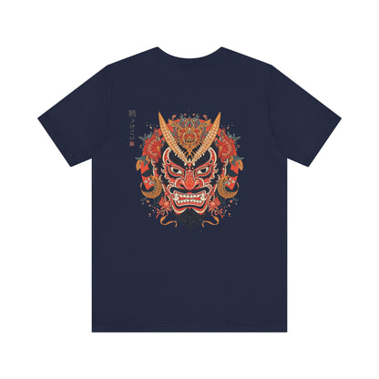 The Bold Oni Mask Streetwear T-Shirt