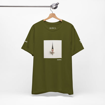 T-shirt unisex CATART - FONTANA - Un dipinto iconico rivisitato con i gatti