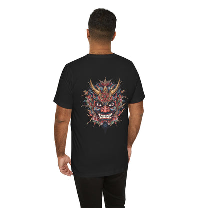 The Bold Oni Mask Streetwear T-Shirt