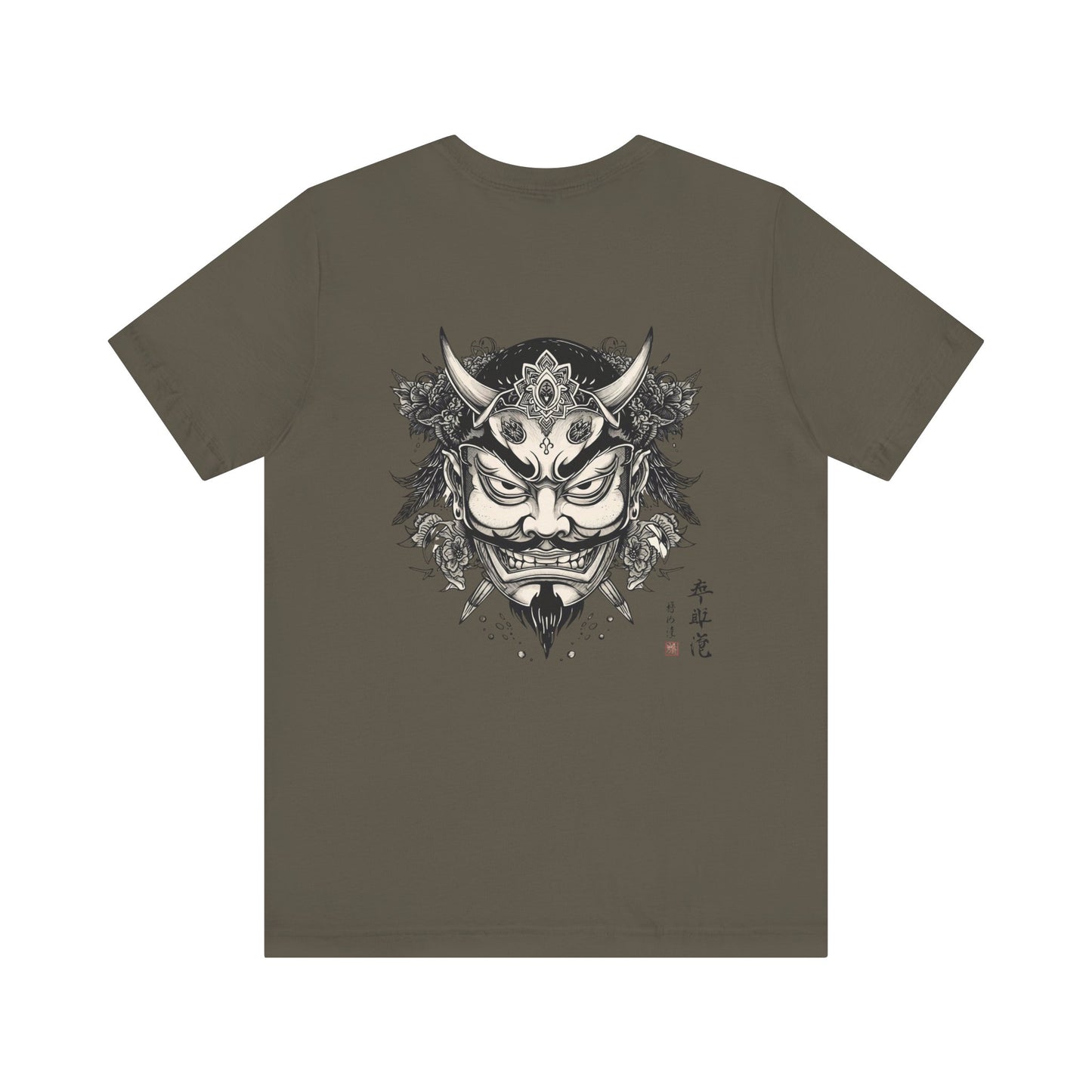 The Bold Oni Mask Streetwear T-Shirt