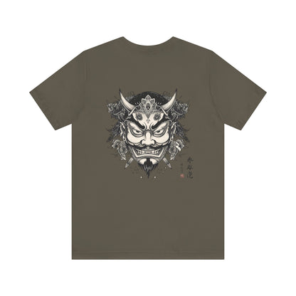 The Bold Oni Mask Streetwear T-Shirt