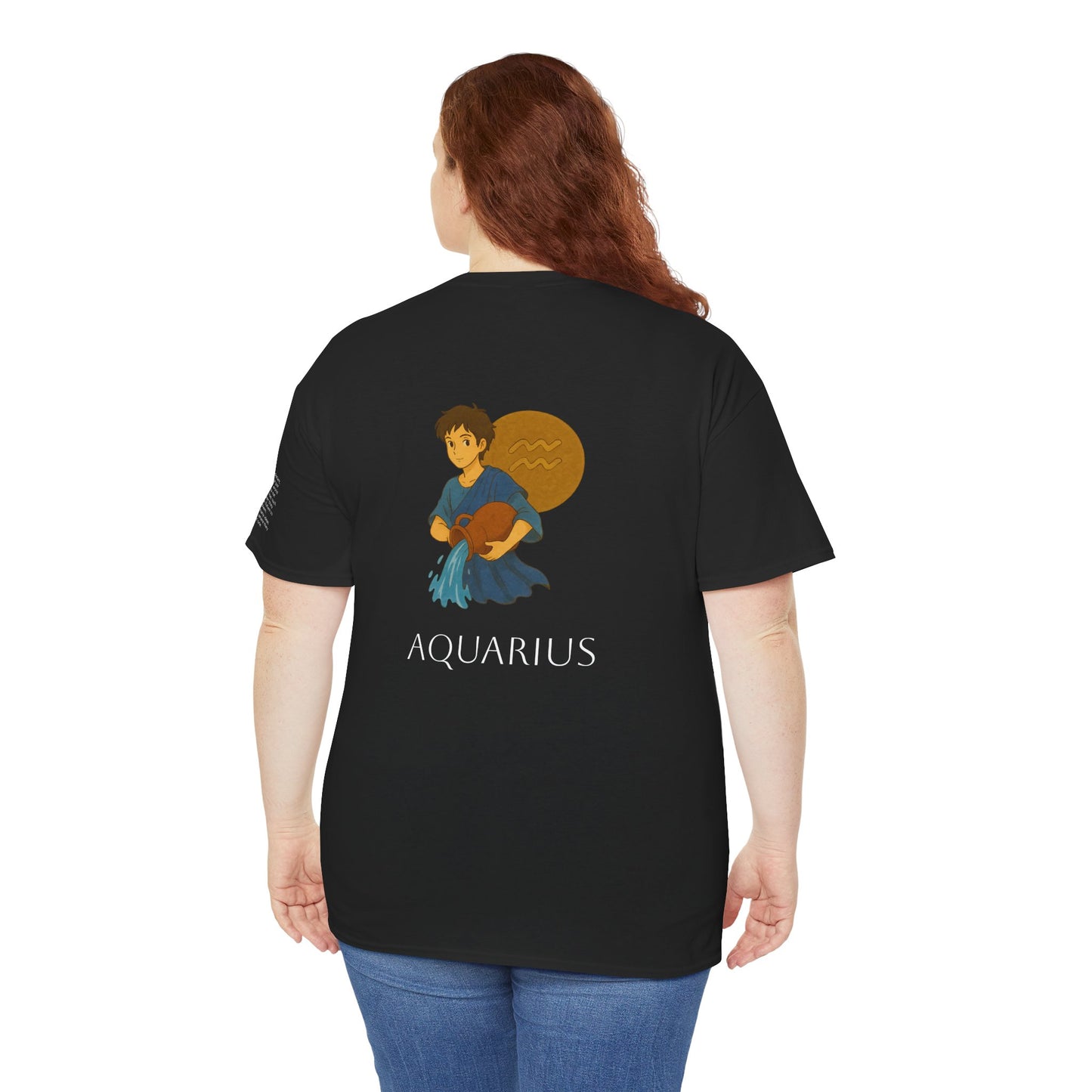 ACQUARIO - T-shirt Zodiacali da sogno: la magia delle stelle in stile Ghibli